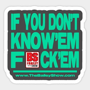 THE BS - F**K'EM Sticker